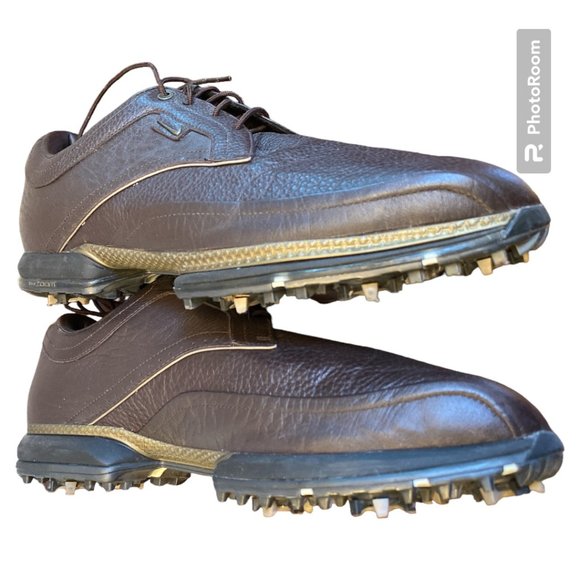 Men's Nike Power Channel TAC 379220-272 Leather Golf Shoes, Size 10, Like New - Picture 8 of 8